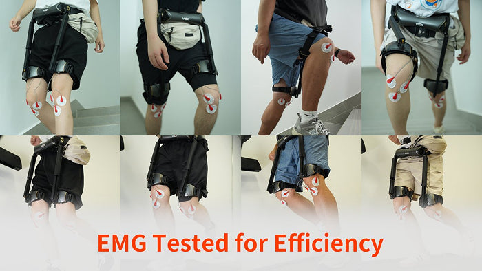 EMG tested for efficiency collage